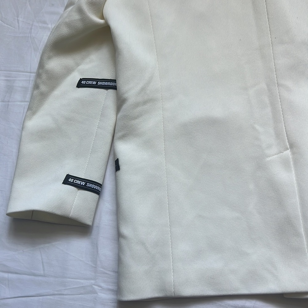 40 Crew White Lead Blazer Jacket - Picture 15 of 15